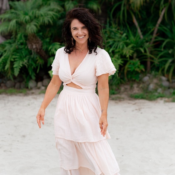 HappyXNature Boho Flutter Layered Maxi Dress 2 - Picture 11 of 13